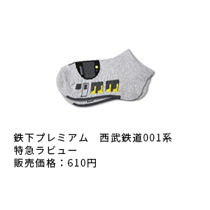 鉄下プレミアム　西武鉄道００１系　特急ラビュー