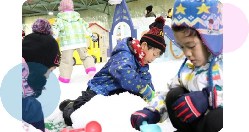 雪上宝探し